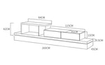 Load image into Gallery viewer, technical-drawing-of-Tv-cabinet
