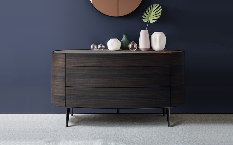 modern-wooden-sideboard-decorated-on-top