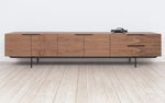Load image into Gallery viewer, m odere-wooden-Tv-cabinet-on-metal-legs
