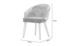 Load image into Gallery viewer, black-modern-leather-dining-chair
