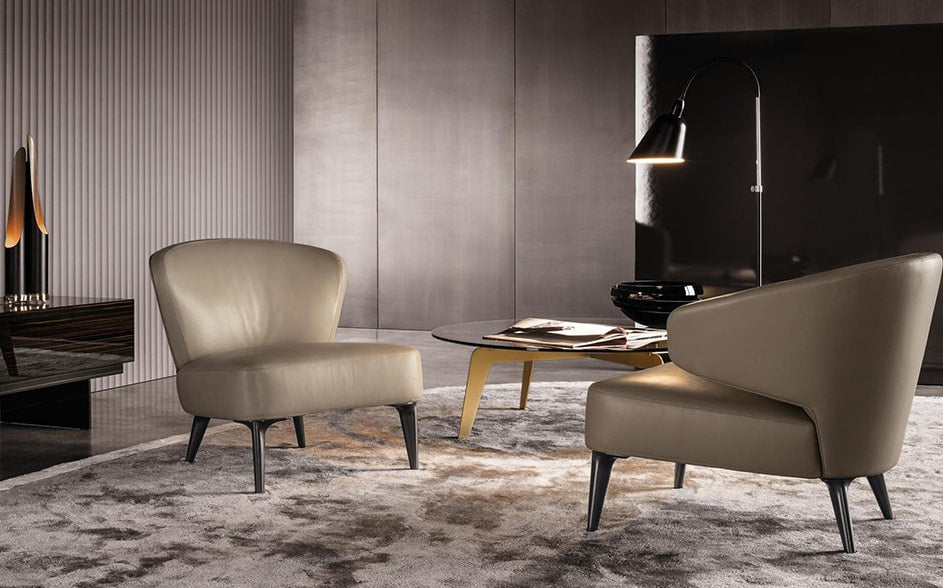 Italian-leather-armchairs-in-modern-room