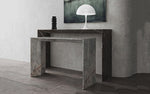 Load image into Gallery viewer, Marble-console-table-and-lamp
