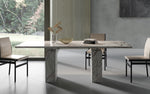 Load image into Gallery viewer, marble-white-dining-table-with-chairs
