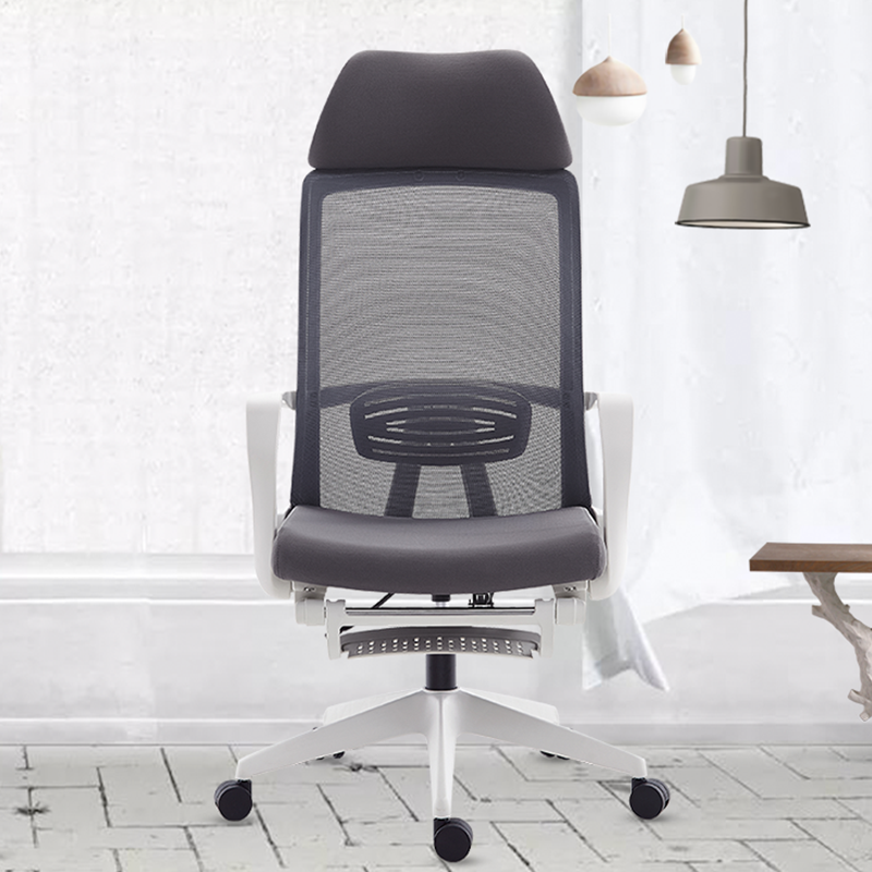 Modern office chair and pendant light