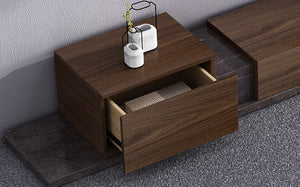 marble-wood-veneer-TV-cabinet-with-open-drawer