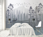 Load image into Gallery viewer, CUSTOM MURAL WALLPAPER NORDIC FOREST
