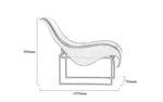 Load image into Gallery viewer, Parri-Armchair-measurements
