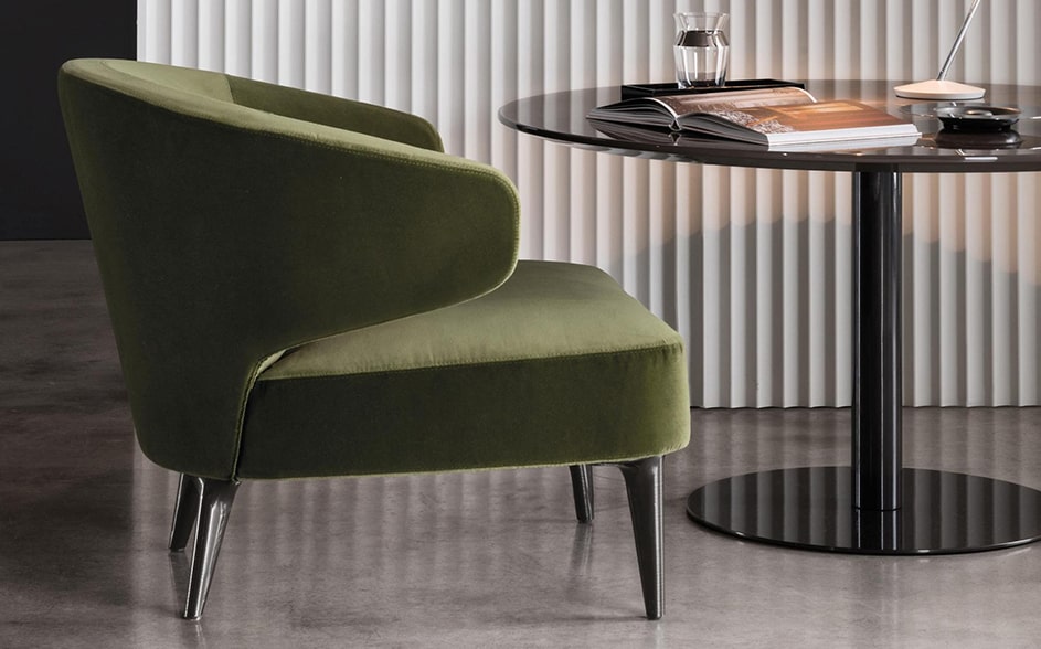 Italian-leather-armchair-in-modern-room