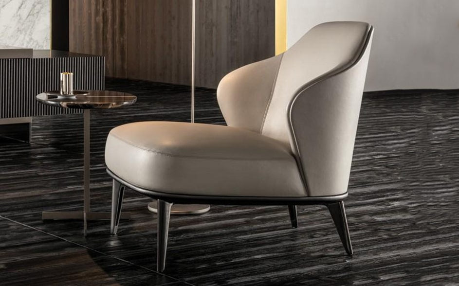 Italian-leather-armchair-in-modern-interior