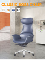 Load image into Gallery viewer, ZORON LEATHER OFFICE CHAIR
