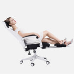 Load image into Gallery viewer, lying woman on ergonomic office chair 
