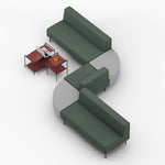 Load image into Gallery viewer, YUNSEN MODULAR OFFICE SOFA
