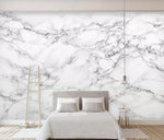 Load image into Gallery viewer, CUSTOM MURAL WALLPAPER JAZZ WHITE MARBLE
