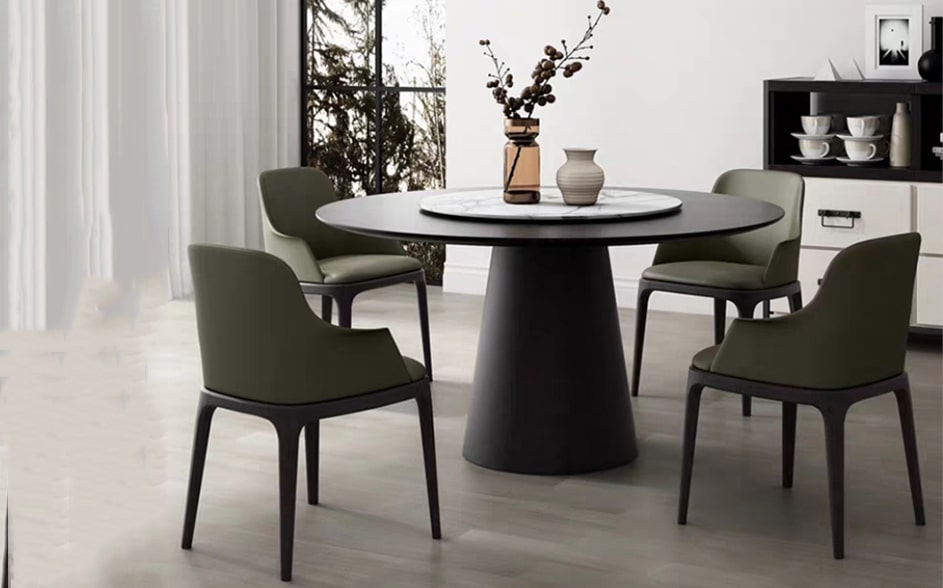 round-dining-table-with-leather-chairs-in-interior