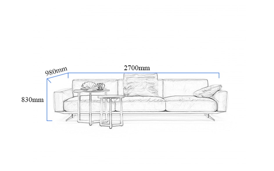 Contemporary-sofa-dimensions