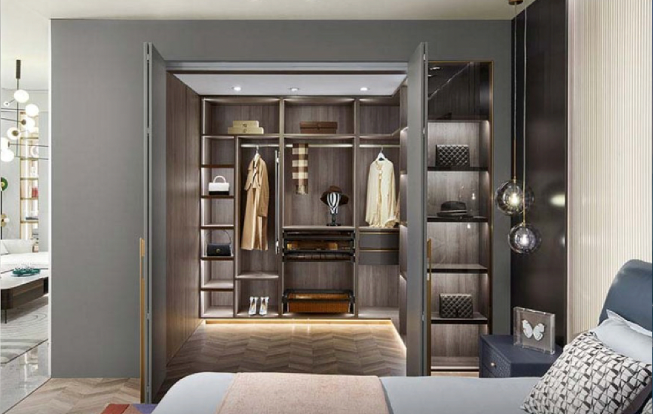 DANE WALK-IN CLOSET WARDROBE